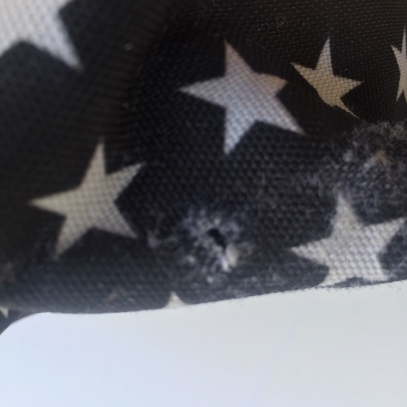 Dickies Bags Dickies Black And White Star Messenger Laptop Bag